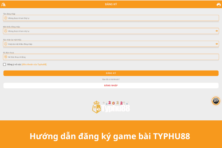 Hướng dẫn chơi game bài TYPHU88 dành cho người mới